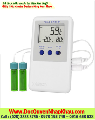 Nhiệt kế Vaccine Monitoring –50 đến 70°C, 4736 Ultra™ Traceable® Thermometer